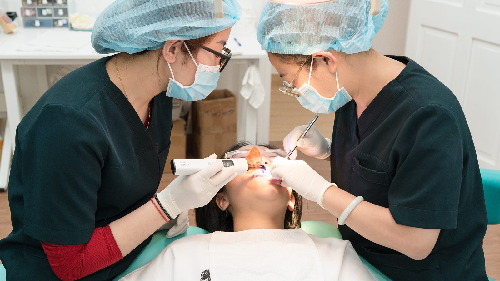 Clinical examination at Picasso Dental Da Lat